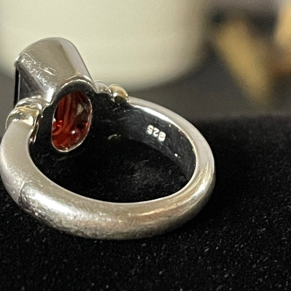 Garnet Vermeil Ring - Picture 6 of 10